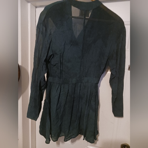 MZM Sport Light Weight Rayon Blouse Small👚Women,Adjustable Waist.🛍 - Picture 4 of 10